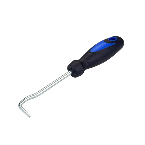 Ruitenpook gehoekt 11,5cm steel, bot