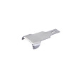 Beitelmes gebogen blad 17mm
