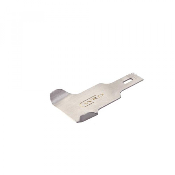 Beitelmes gebogen blad 17mm