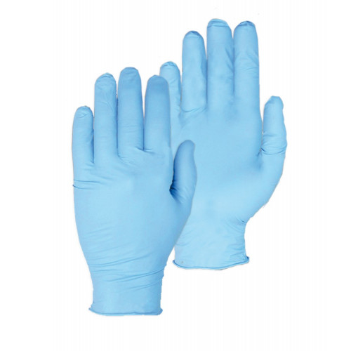 Doos (100st) Nitrile poedervrije wegwerphandschoenen maat M