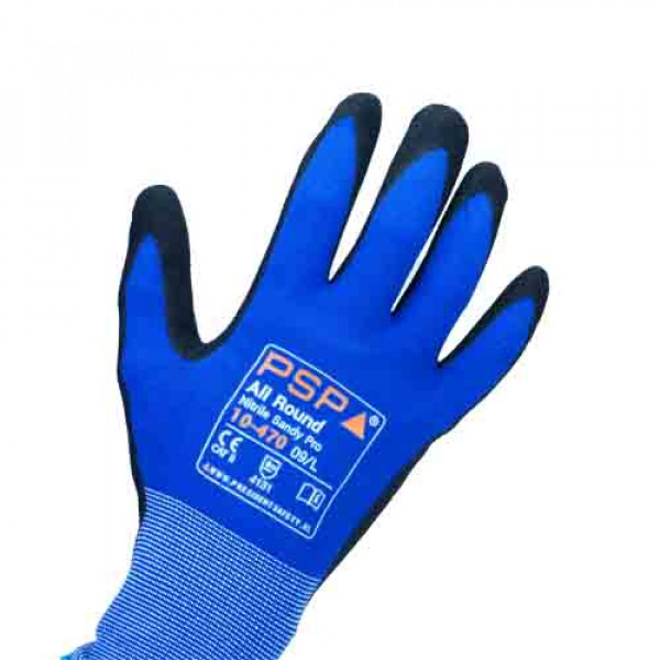 PSP 10-470 All round Top Niltrile Blue - maat 11 = XXL