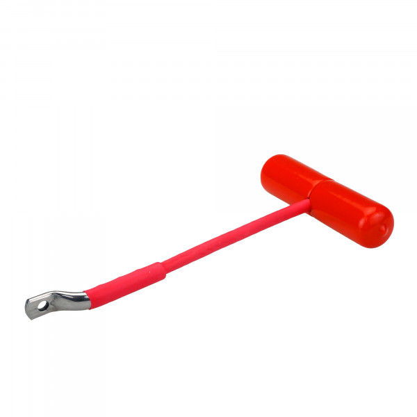 Vervangende kabel trekmes rood kunststof