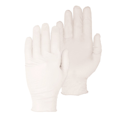 Doos latex poedervrij handschoen naturel Maat 9 L