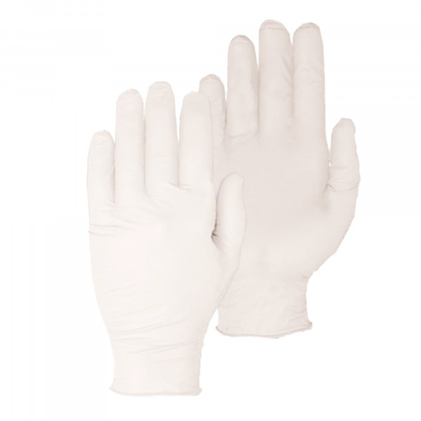 Doos latex poedervrij handschoen naturel Maat 9 L