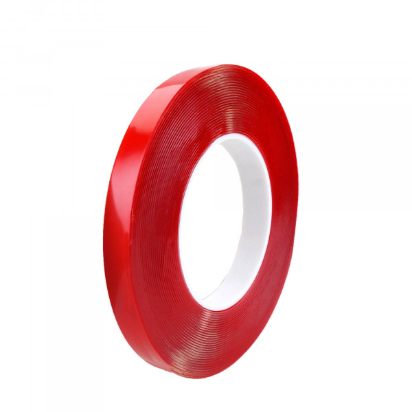 Acrylband dubbelzijdige transparante tape 19mm x 10mtr