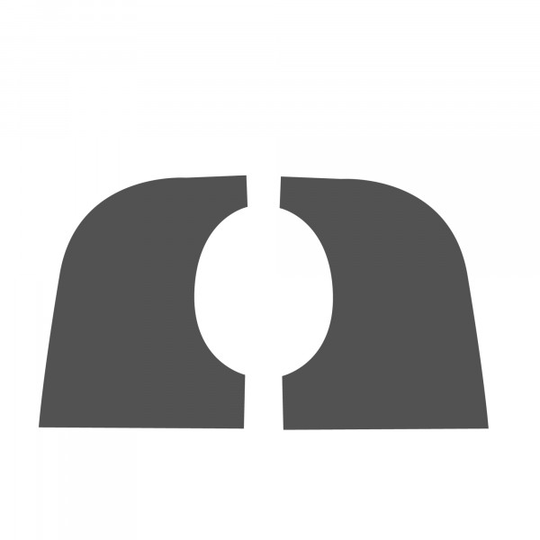 Sensor sticker voor camerahouder, 2-delig 48x41x2mm V1