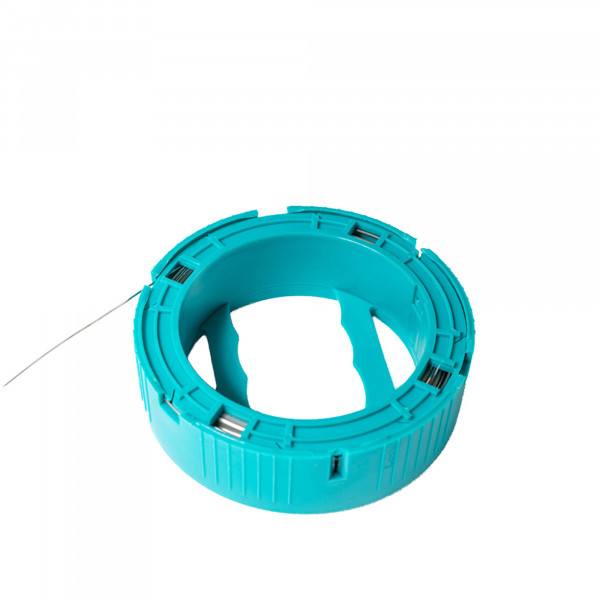 Snijdraad vierkant 0.6mm, 50mtr in dispenser