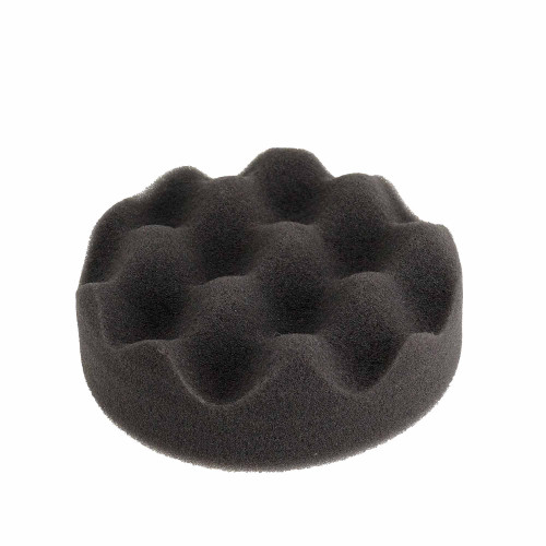 Afwerk schuimspons zwart Ø 76mm