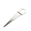 Mes Fein 120mm recht, getand