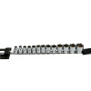 3/8" DR. 6PT Doppenrailset - 13-delig
