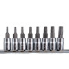 1/4" DR. Pentagram bitdoppenrailset 8-delig