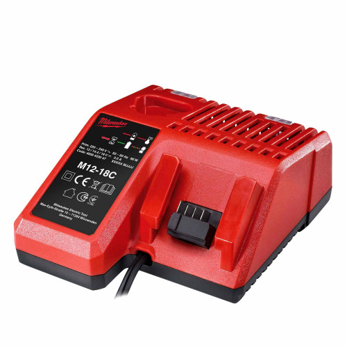 Milwaukee 230V batterijoplader 12V - 18V