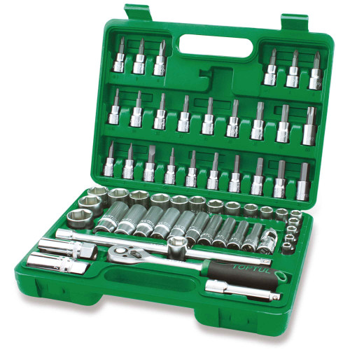 Metrische doppenset 60-delig 3/8''