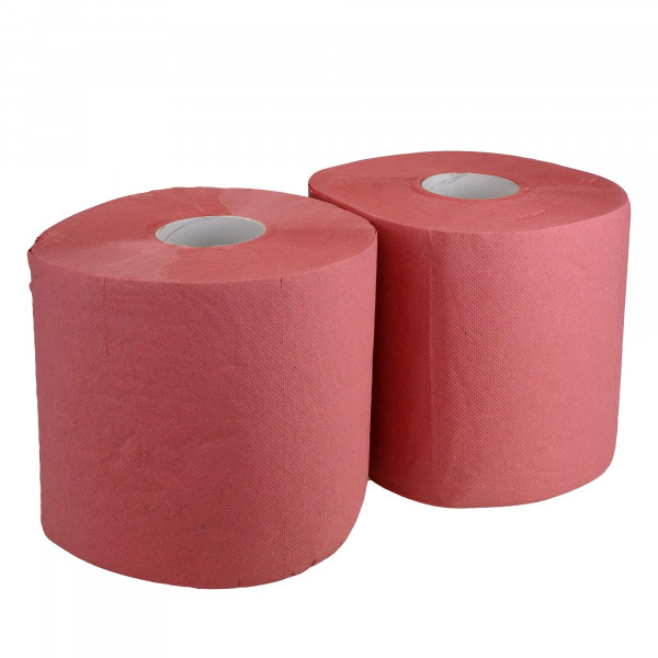 Rollen poetspapier  2-laags x 150 mm (x2)