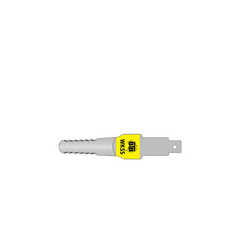 BTB WK5S kort trim mes, gekarteld, 130mm