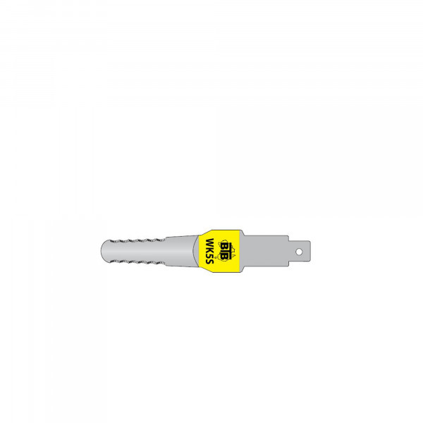 BTB WK5S kort trim mes, gekarteld, 130mm