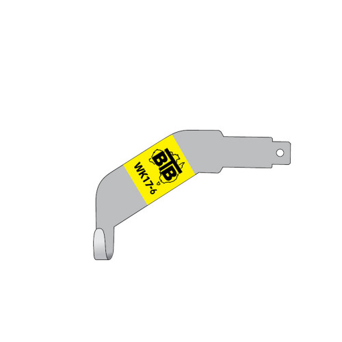 BTB WK17-6 U-mes voor 6x25mm sleuven