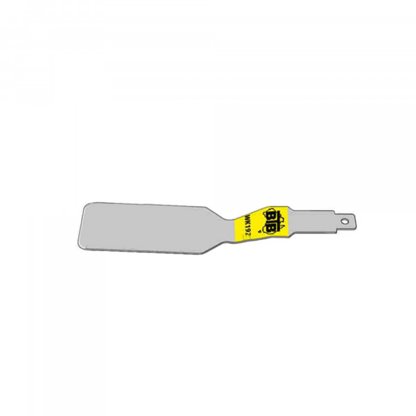 BTB WK19Z Breed vlak mes gezet, 180mm, 40mm breed