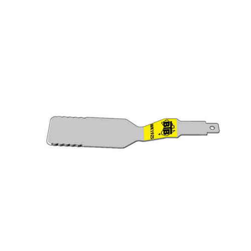 BTB WK19ZS breed vlak mes gezet, 180mm, gekarteld, 40mm breed