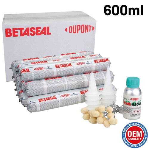 Betaseal 1590CT 120min 600ml Polyurethaanlijm set compleet (59-delig)