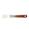 Plamuurmes schuin 35mm met houtenhandvat