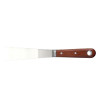 Plamuurmes, recht 37mm met houtenhandvat