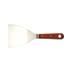 Plamuurmes 100mm met houtenhandvat