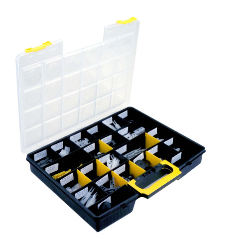 Set bevestigingsclips, meest gebruikte clips