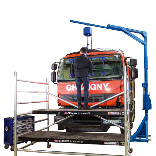 Fitglass ruitenlift voor vrachtwagens