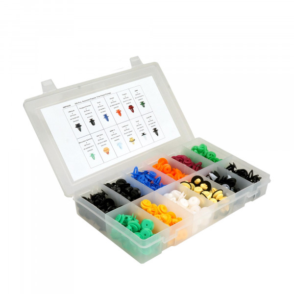 Assortimentsdoos sierpaneelclips, 300st