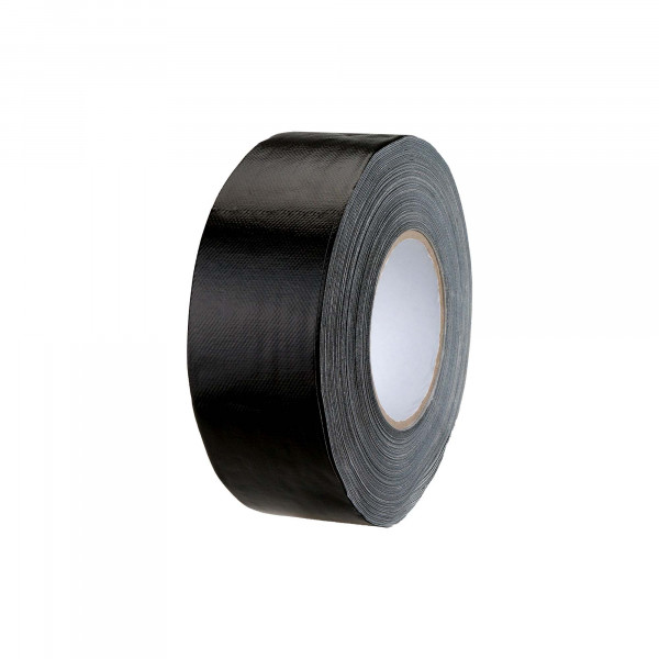 Linnentape Zwart 50mm - 50mtr 