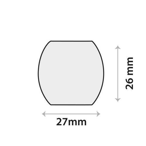Sensor gel sticker 27 x 26mm [5st]