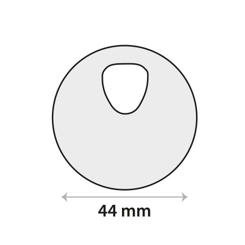 Sensor gel sticker Ø 44mm, rond met opening