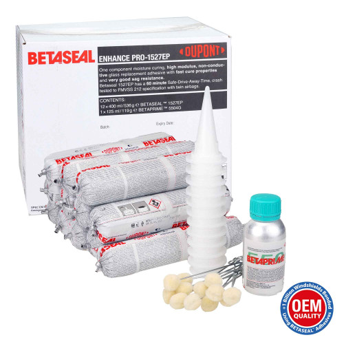 Betaseal 1527EP 1H 400ml Polyurethaanlijm set compleet (37-delig)