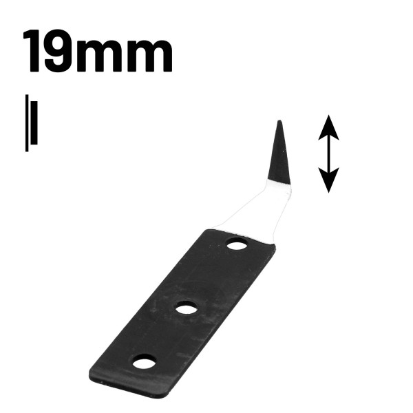 Ultrawiz trekmes omgekeerd 19mm - 3/4 inch teflon gecoat