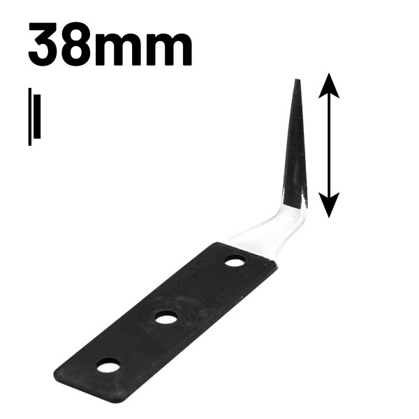 Ultrawiz trekmes omgekeerd 38mm - 1,5 inch teflon gecoat