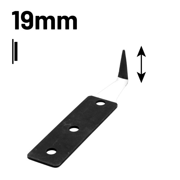 Ultrawiz trekmes 19mm - 3/4 inch ultradun gecoat