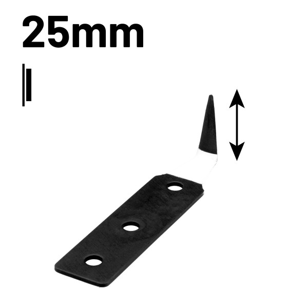 Ultrawiz trekmes 25mm - 1 inch ultradun gecoat