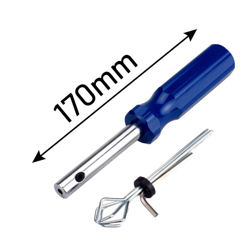Pezentrekker met 3 oogjes en inbussleutel                          