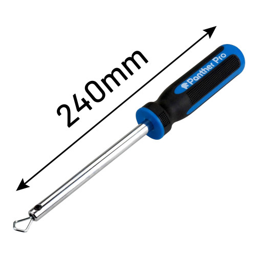 Pezentrekker lang handvat. 12mm oog