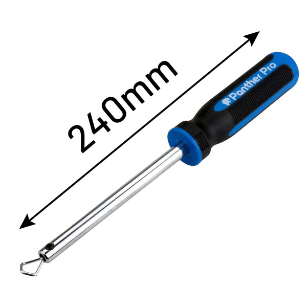 Pezentrekker lang handvat. 15mm oog