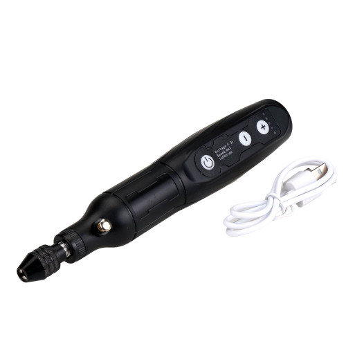 Accuboormachine met USB-oplaadkabel