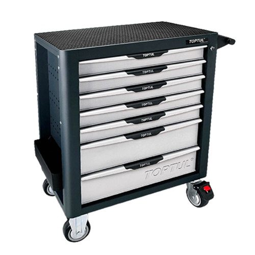 Gereedschapswagen Toptul PRO-PLUS mat zwart/grijs 7-lades