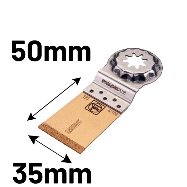 Fein E-CUT zaagblad hardmetaal 35x50mm