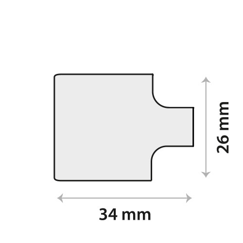 Sensor gel sticker 34mm x 26mm