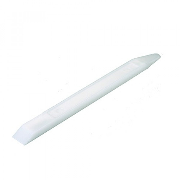 Kunststof spatel 20 cm rond/ recht