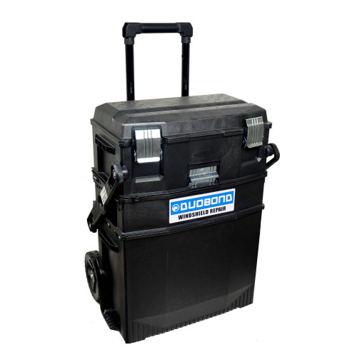 Duobond verrijdbaar ruitreparatie station met interieur