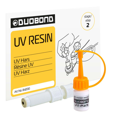 Duobond UV-Hars 2.5 ml + injector